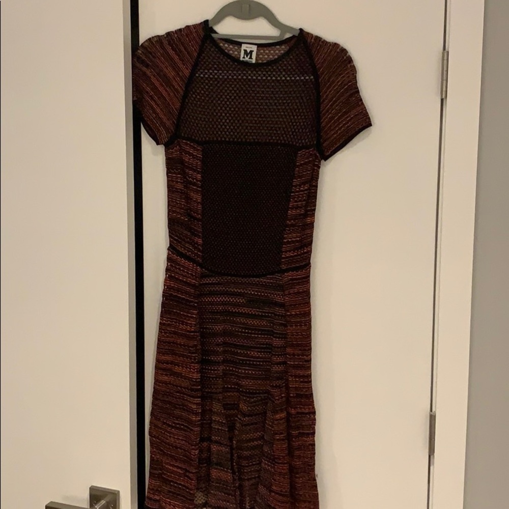 M Missoni Red Knit Dress